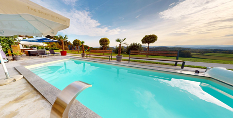 Villa Four Stars - water beds, massage tub, private wellness, pool